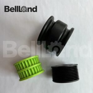 Conveyor Transition Idler Pulley Conveyor Belt Transition Wheel Plastic Timing Idler Grooved Guide Roller