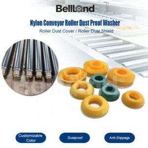 Customizable Colors Dustproof Anti-slip Movement Nylon Conveyor Roller Dust Proof Washer