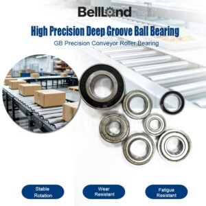 Double Shield (ZZ) / Rubber Sealed (2RS) GB Precision Bearing High Precision Deep Groove Ball Bearing Conveyor Roller Bearing