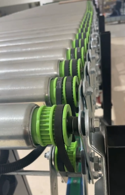 conveyor roller timing pulley, nylon double row timing pulley, powered roller conveyor pulley, conveyor spare parts, material handling components